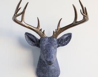 鹿　剥製 鹿 剥製 エゾジカ