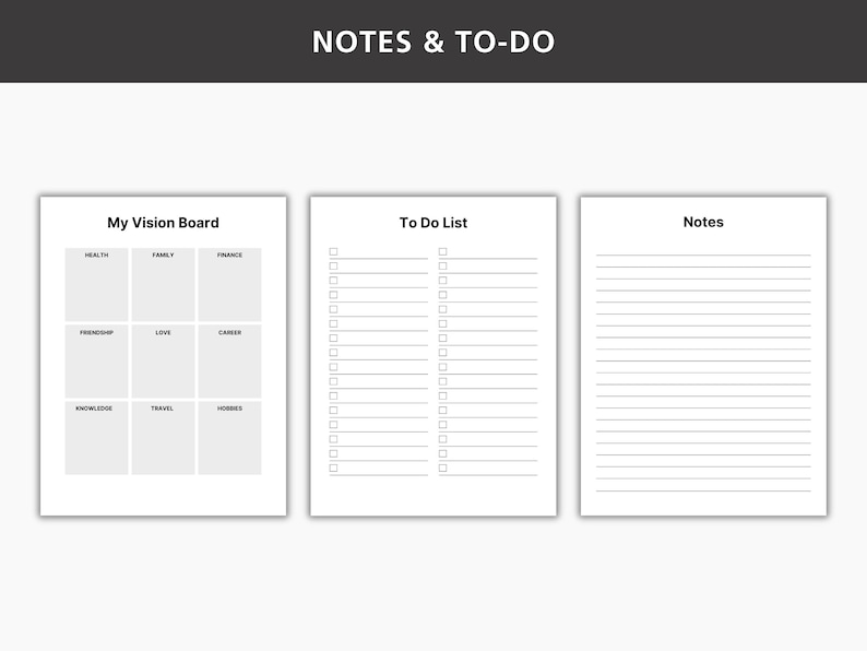 Autism Planner Printable Bundle, Neurodivergent Journal PDF, Autism ...