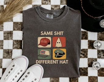 Anti Trump Political T-Shirt, Funny Protest Graphic Tee, Dark Humor Statement