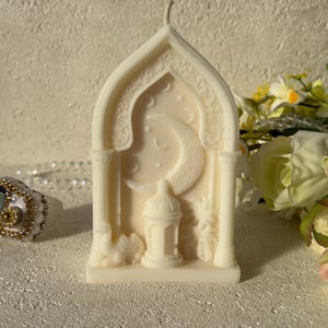 Handmade Ramadan Decor Candles | Eid Decor&Gifts Halbmond Laterne