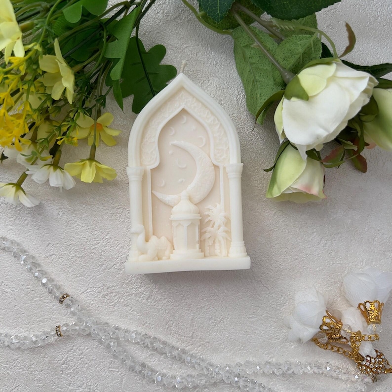 Handmade Ramadan Decor Candles | Eid Decor&Gifts image 6