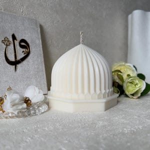 Handmade Ramadan Decor Candles | Eid Decor&Gifts Moschee Kuppel Kerze