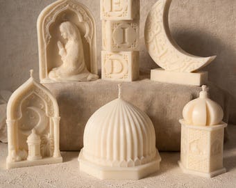 Handmade Ramadan Decor Candles | Eid Decor&Gifts