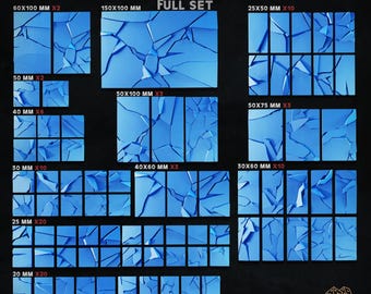 Ice - Wargames Bases and Toppers - Warhammer/OLD World/The 9th Age/Miniature Bases