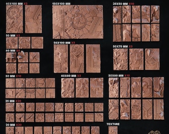 Egypt- Wargames Bases and Toppers - Warhammer/OLD World/The 9th Age/Miniature Bases