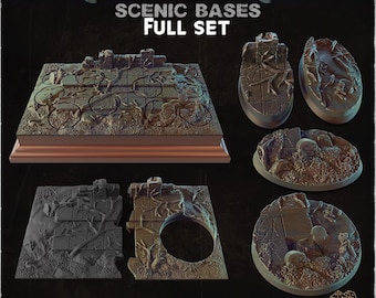 Cursed Place - Scenic Bases - Warhammer/AOS/Miniature Bases