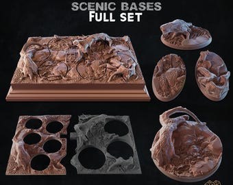 Dead Place - Scenic Bases - Warhammer/AOS/Miniature Bases