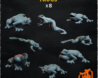 Animals V1 - Bits for Wargames 32 mm Bases - Warhammer/AOS/TrenchCrusade/Miniature Bases