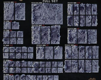 Castle Ruins - Wargames Bases and Toppers - Warhammer/OLD World/The 9th Age/Miniature Bases