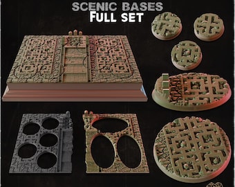 Temple of Skulls - Scenic Bases - Warhammer/AOS/Miniature Bases