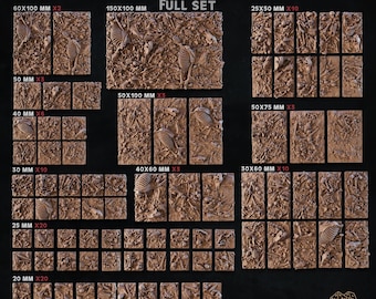 Remains - Wargames Bases and Toppers - Warhammer/OLD World/The 9th Age/Miniature Bases