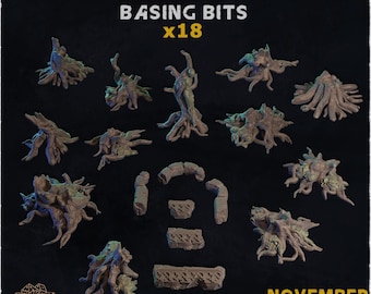 Forest of the Dead Bits – 32mm Miniature part of terrain for Wargames