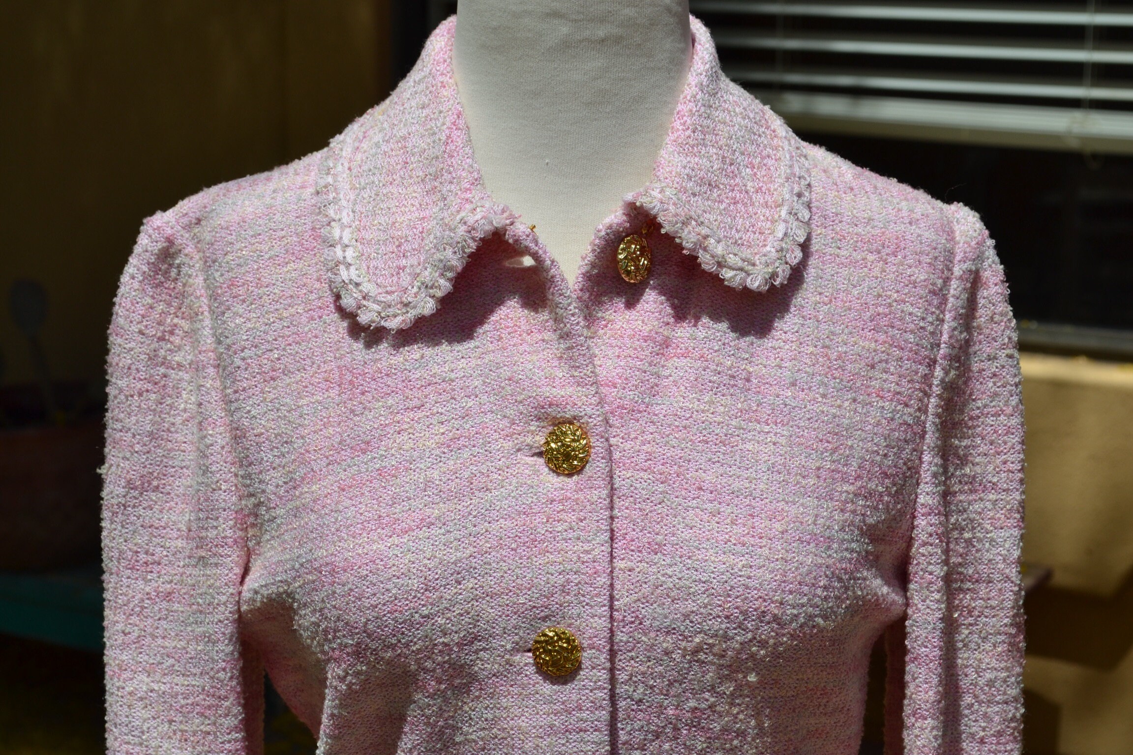 Cream Tweed Dress - Etsy