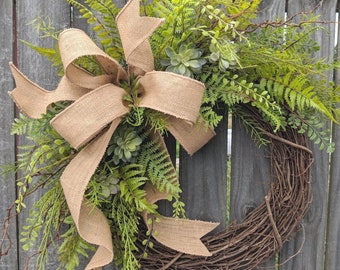 Greenery Wreath Wreath Great for All Year Round Everyday | Etsy