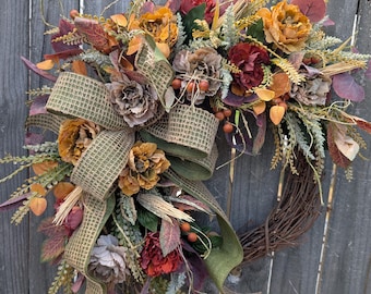 Fall Wreaths & Swags