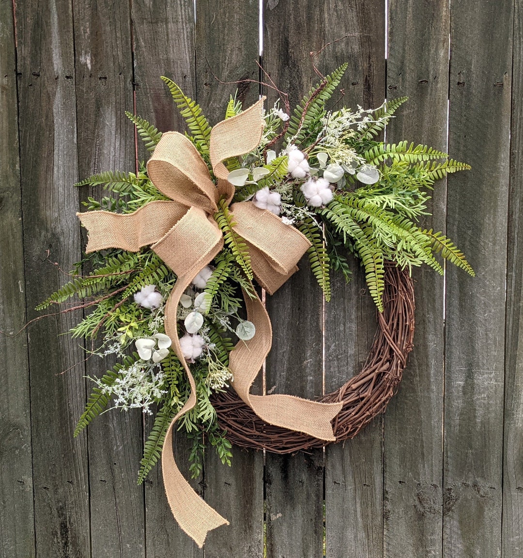 Rattan Wreath, Twigs Wreath DIY Vine Wreath Decora... - Grandado