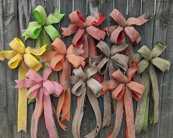 Wired Wreath Bows