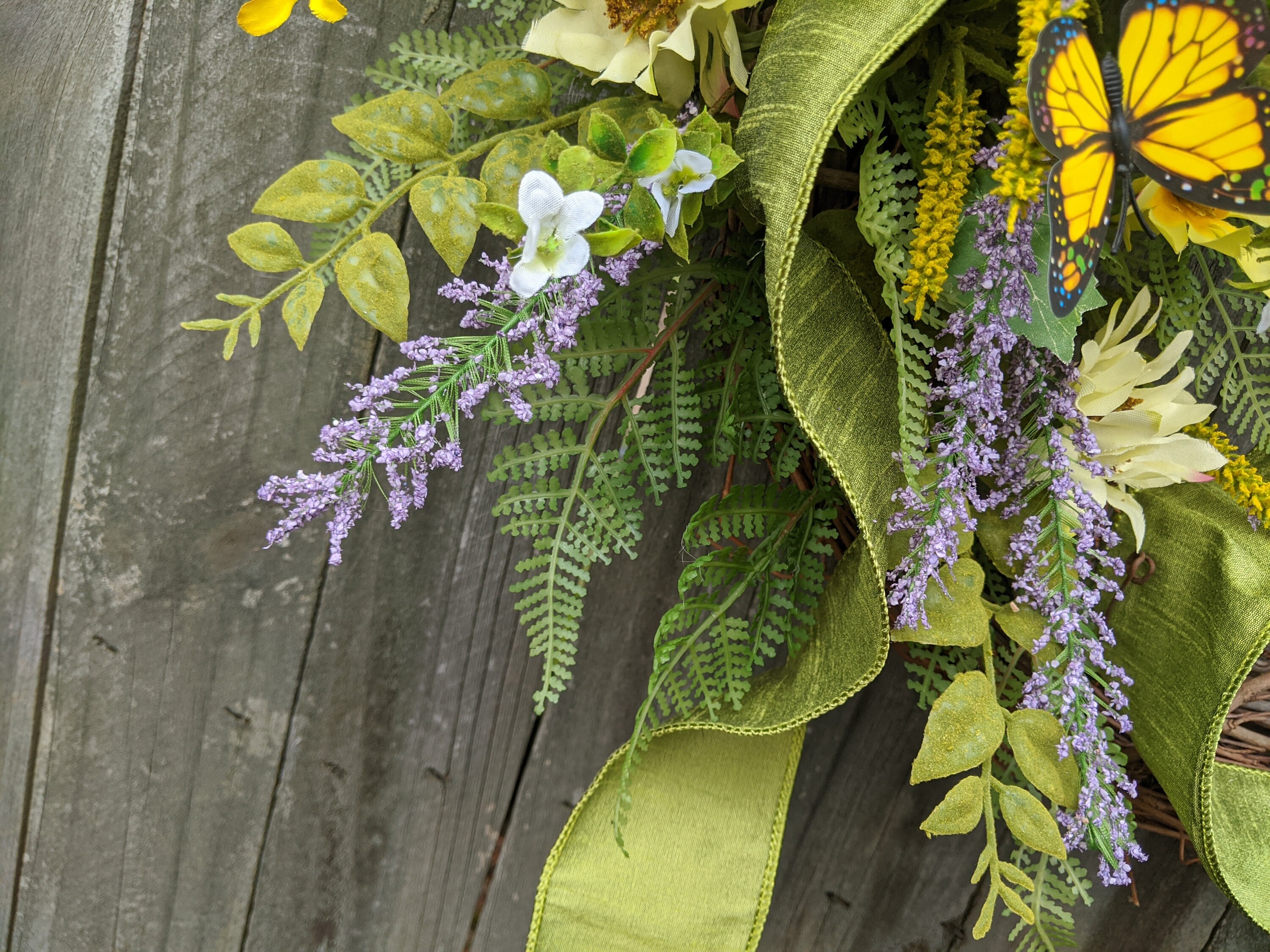Butterfly Spring Front Door Wreath Spring Wreath For Spring And