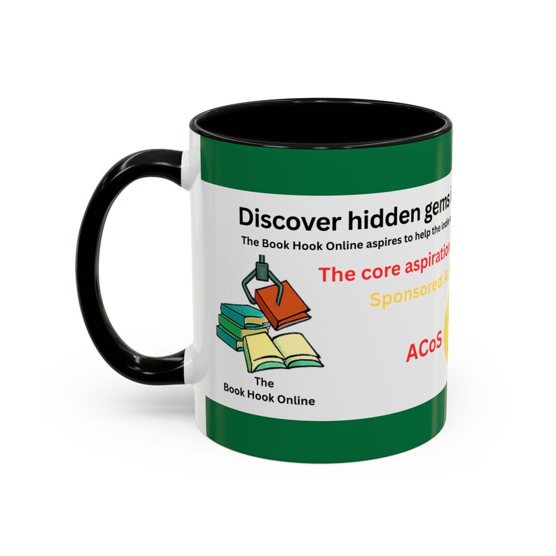 Bookish Accent Coffee Mug: Book Lover Gift image 4