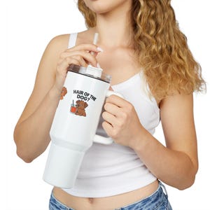 Haar des Hundes 40 Unzen Becher: Edelstahl-Reisebecher