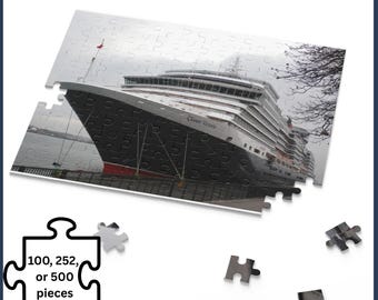 Queen Victoria Cruise Ship Jigsaw | Nautical Photo Puzzle 120 250 500 Pieces