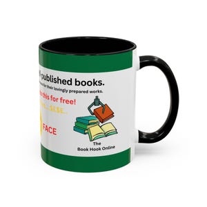 Bookish Accent Coffee Mug: Book Lover Gift image 3