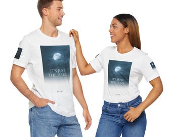 It's Just The Haze: Book Lover's Cotton Graphic Shirt