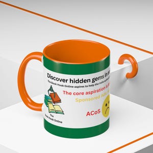 Bookish Accent Coffee Mug: Book Lover Gift image 9