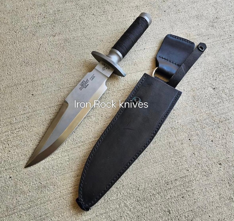 Lot of 3 | Handmade Jack Crain LLS Hunter & Predator Bowie Knife Arnold Schwarzenegger movie Knife Built Like Original | Gift for him Predator Bowie