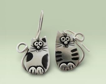 Ohrringe Katzen