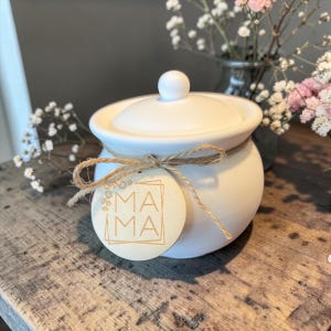 Geschenkidee Muttertag Keramik Topf