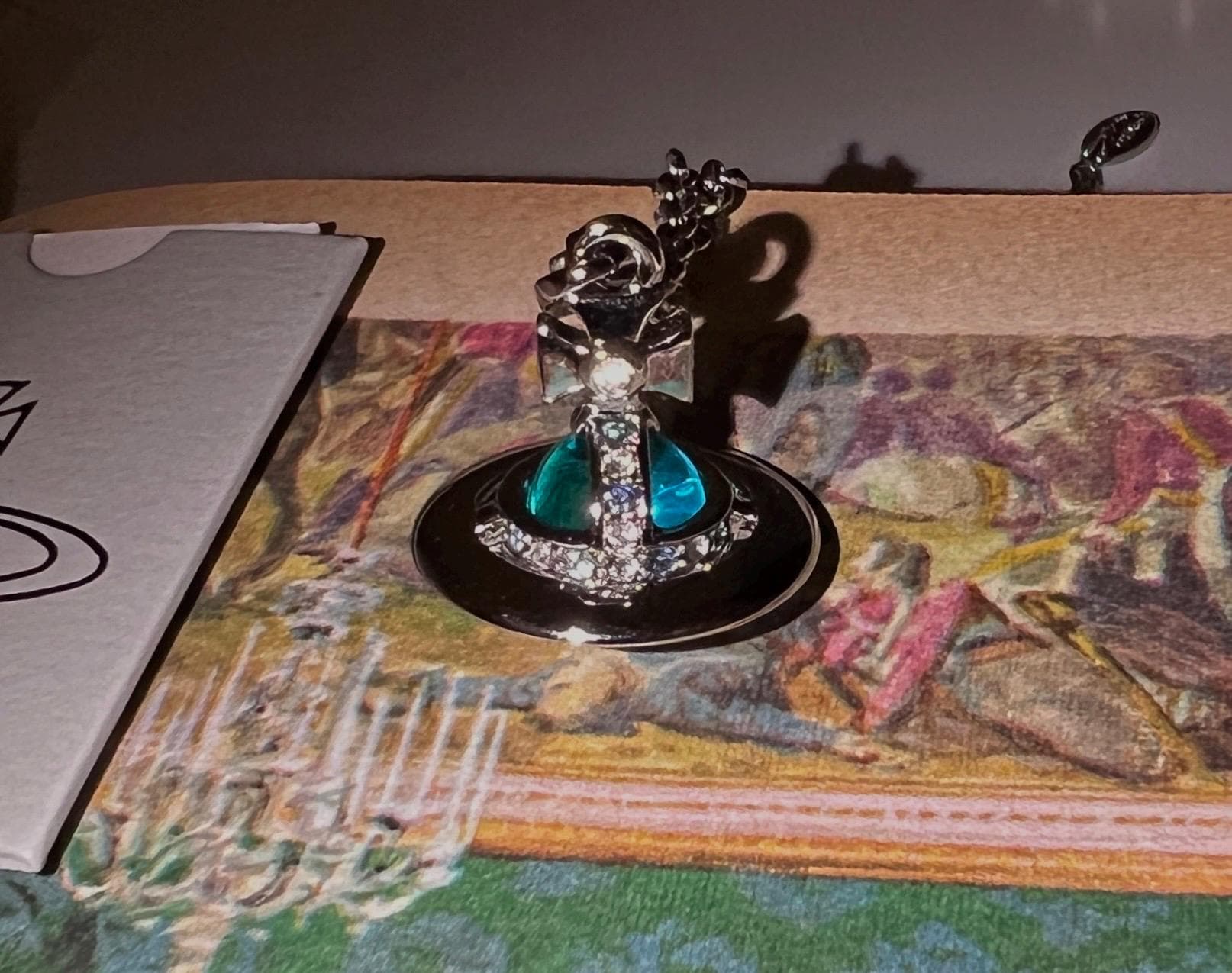 Vivienne Westwood Tiny Blue Orb Pendant Necklace - Etsy