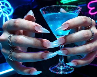 Cyberpunk Dragon Claw Nails,Cat Paw Dragon Claw Press-On Nails,Elegant Cat Claw Press On Nails,Unique Nail Art,