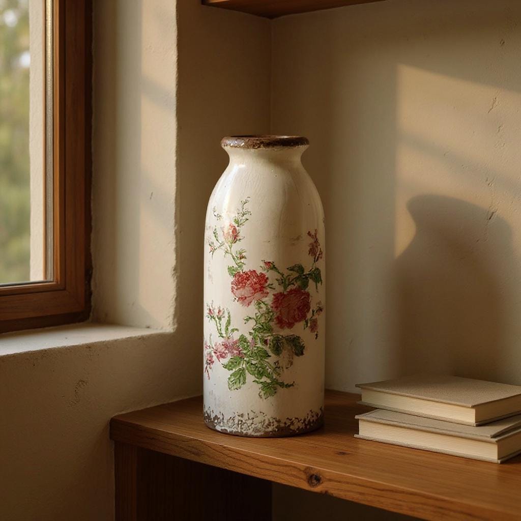 Vintage Flower Vase - Etsy UK