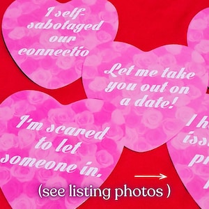 Same Hour Heart to Heart Love Messages From Your Person – Sweet Confessions • Love Note • love messages • card pull