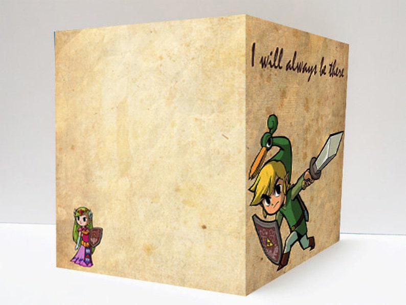 Zelda Valentine s Day Card Printable Digital Card Etsy