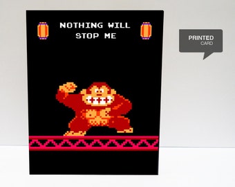 Kong Love Printed Card