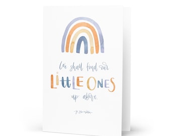 Miscarriage Infant Loss Child Loss Sympathy Greeting card