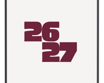 PLANNER 2026 2027