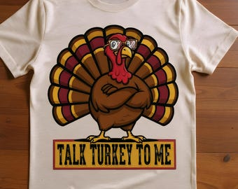 Sprich die Türkei mit mir PNG: Lustige Danksagungs-Türkei Clipart (digitaler Download)