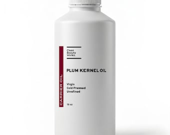 Plum Kernel Oil - Virgin, Cold Pressed, Unrefined (Bulk | Wholesale | Private Label)