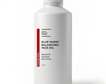 Blue Tansy Balancing Face Oil, Squalane & Bakuchiol  (Bulk | Wholesale | Private Label)