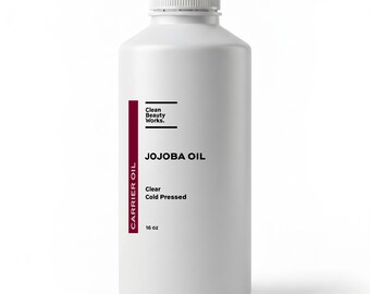 Aceite de jojoba transparente, prensado en frío (venta al por mayor/marca privada)