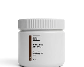 No Shine Lip Balm for Men, Mango, Jojoba & Grape Seed Oil (Bulk | Wholesale | Private Label)