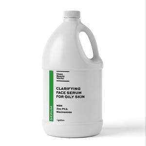 Clarifying Face Serum for Oily Skin, Niacinamide & Zinc PCA - 1 gallon