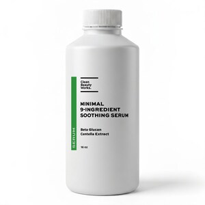 Minimal 9-Ingredient Soothing Serum, Centella Extract & Beta Glucan - 16 oz