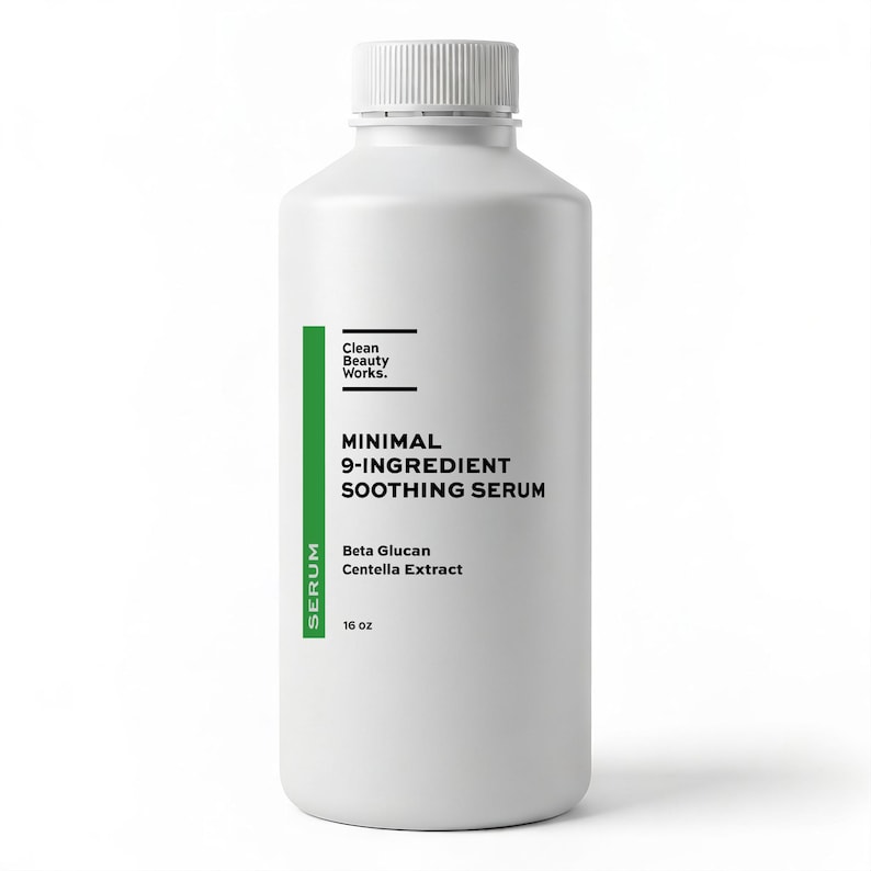 Minimal 9-Ingredient Soothing Serum, Centella Extract & Beta Glucan - 16 oz