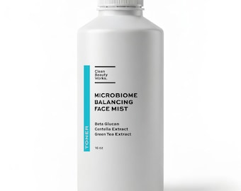 Microbiome Balancing Face Mist, Beta Glucan & Centella Extract (Bulk | Wholesale | Private Label)
