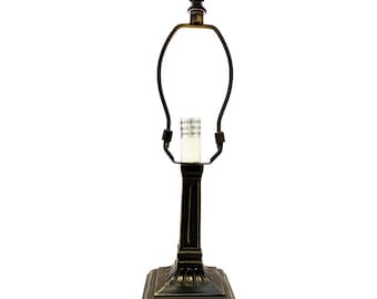 13" Lily Metal Lamp Base
