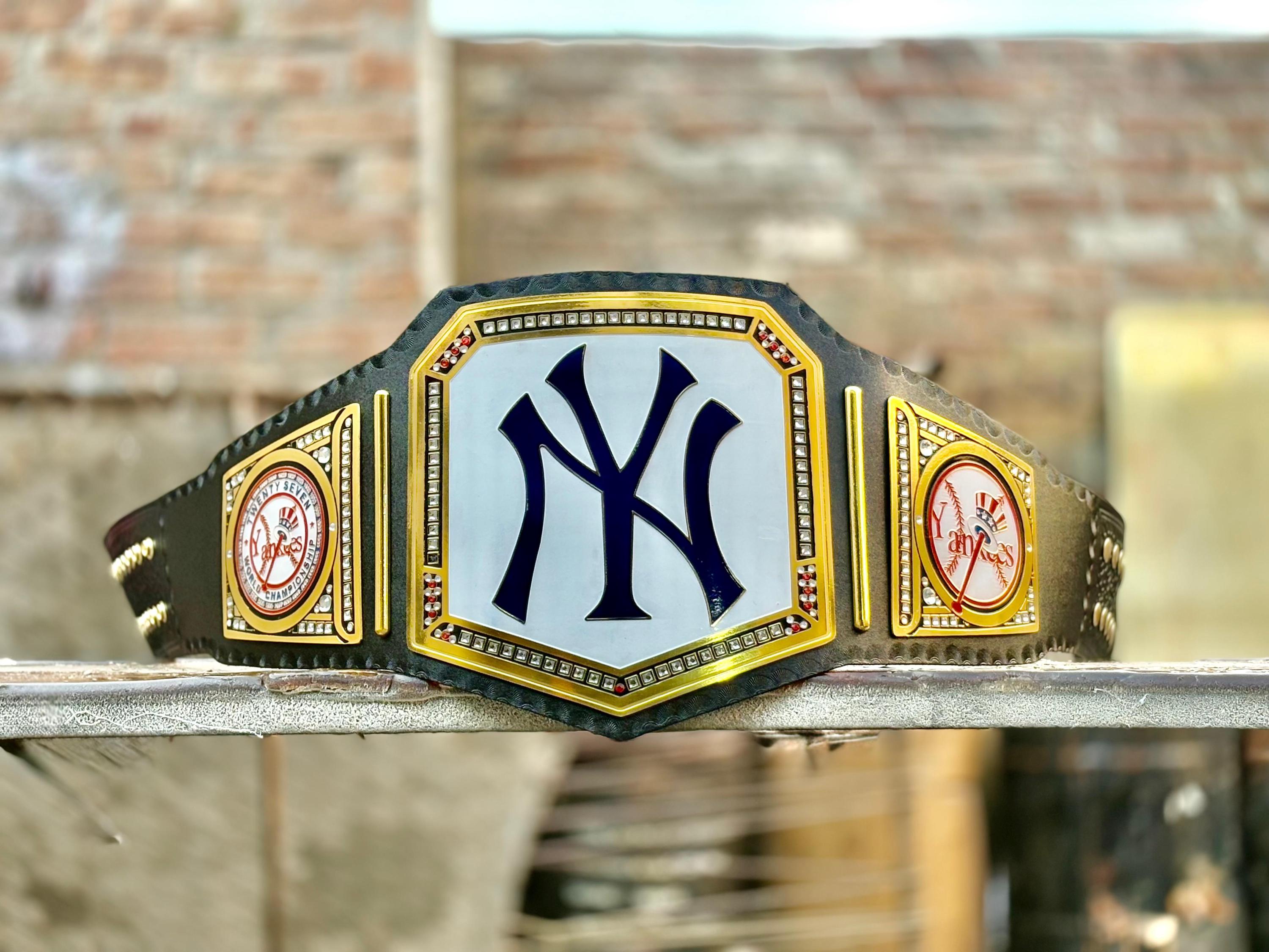Ny Yankees Belt - Etsy